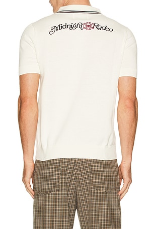 Signature Sweater Polo Midnight Rodeo