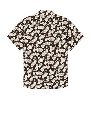 Midnight Rodeo Gambler Shirt in Black