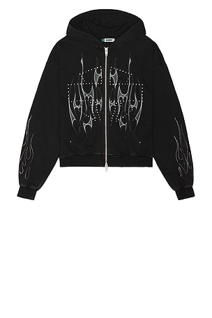 Flame Zip Hoodie Memory Lane