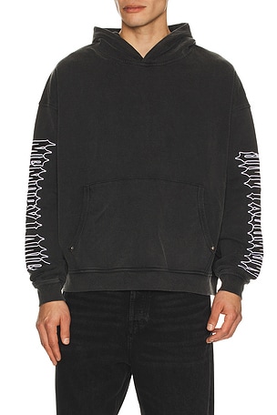 Iron Text Hoodie Memory Lane