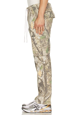 Memory Lane Regime Cargo Pants in Green