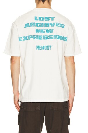 Memory lane camiseta en color blanco