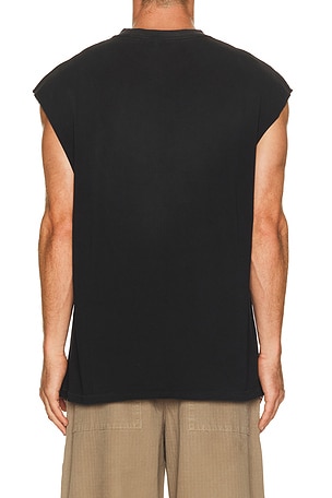 Memory lane camiseta tirantes techno en color negro