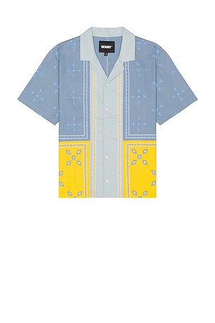 Patch Work Short Sleeve Shirt Memory Lane
