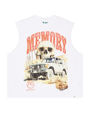 Desert Scene Sleeveless Crop Tee Memory Lane