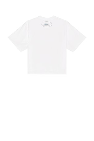 Memory Lane Wild Horses Crop Tee in White. Size XL/1X. Also