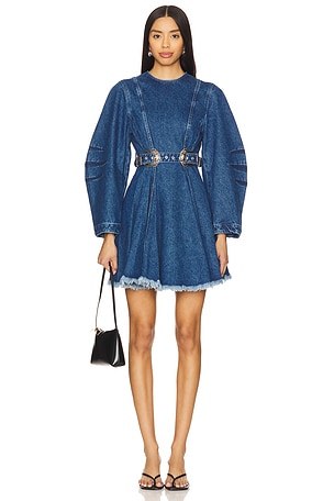 Denim Short Dress Marques ' Almeida