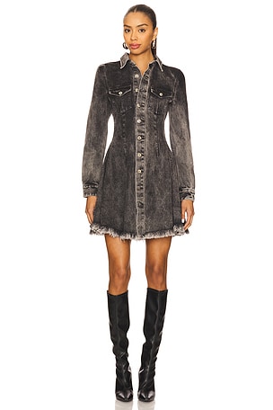 Long Sleeve Mini Shirt Dress Marques ' Almeida