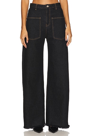 Black Denim Boyfriend Jeans Marques ' Almeida