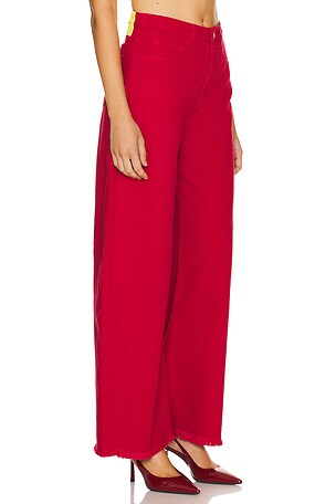 Marques ' Almeida Boyfriend Jeans in Red