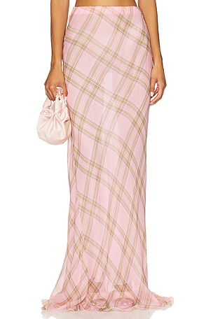 Tartan Printed Skirt Marques ' Almeida
