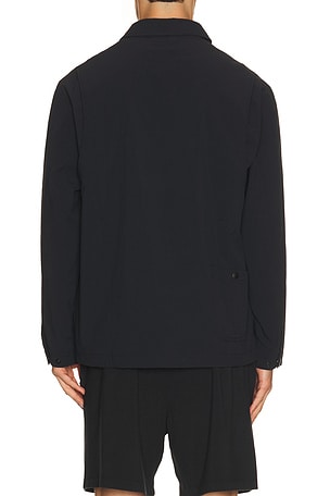 Manors Golf Recycled Greenskeeper Jacket in Black