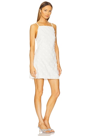 MSGM ROBE 3D en Blanc