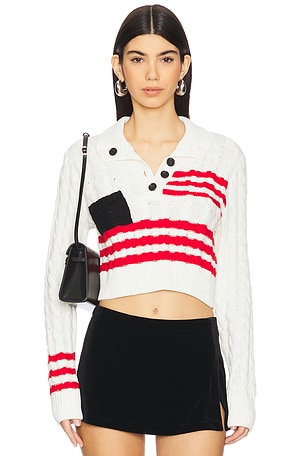 Marina Striped Sweater MSGM