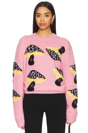 Fantasy Mushroom Sweater MSGM