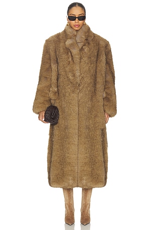 Faux Fur Coat MSGM