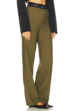 MSGM Signature Pant in Olive