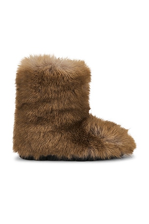Fluffy Flat Boot MSGM