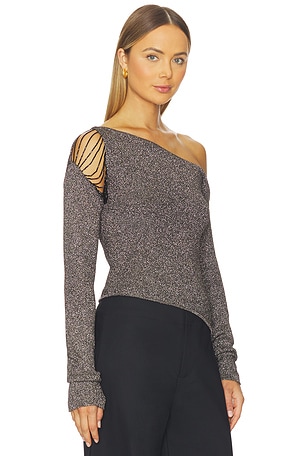 MAY MASHIAH Annie Top in Black