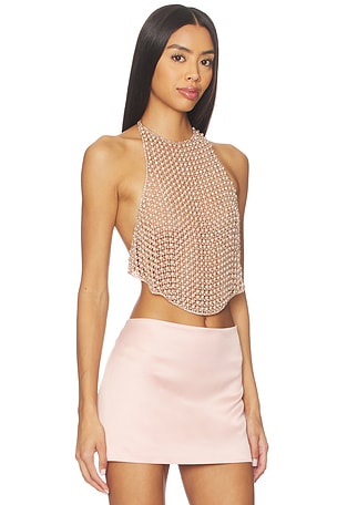 MAY MASHIAH Zoe Top in Pink