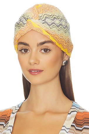 Turban in Yellow Multi Missoni