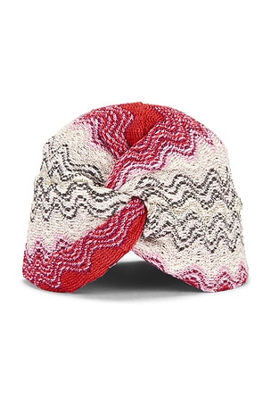 Missoni Turban in Pink Multi