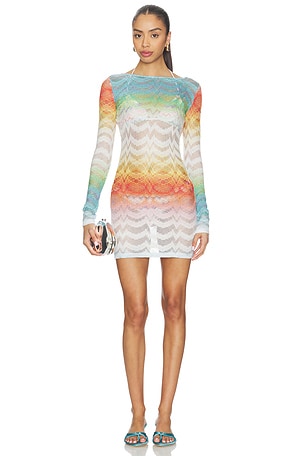 Long Sleeve Mini Dress Missoni