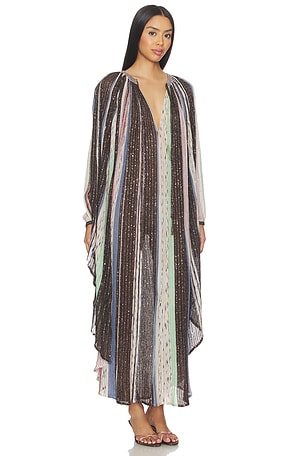 Missoni Long Dress in Black,Blue