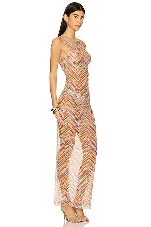 Missoni Long Cover Up in Orange