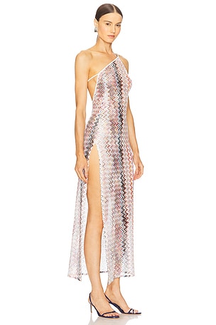 Missoni Long Cover Up in White