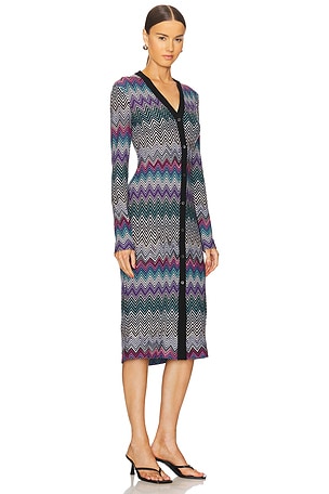 Missoni Long Cardigan in Blue