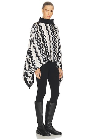 Missoni Poncho in Black