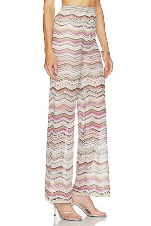 Missoni Trousers in Multicolor Light Tones
