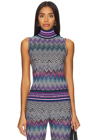 TOP COL ROULÉ Missoni