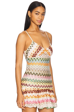 Missoni Top in Orange,Brown