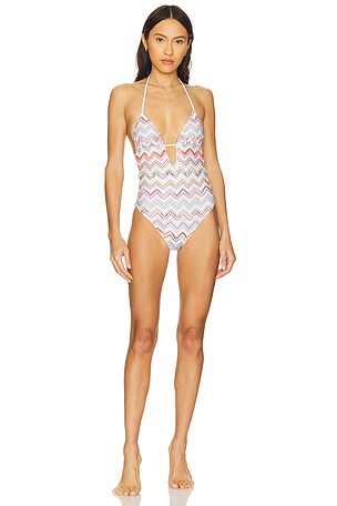 One Piece in Multicolor With White Base Missoni