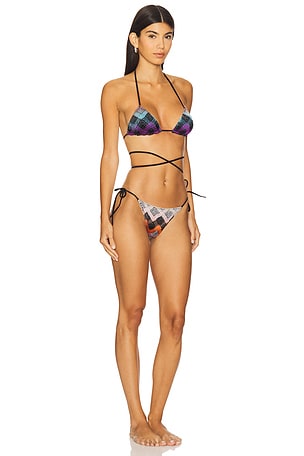 Missoni Bikini Set in Purple