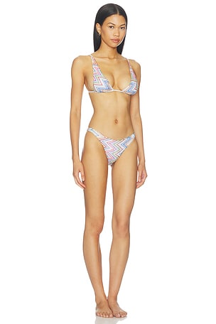 Missoni Bikini Set in Multicolor. Size 40. Also
