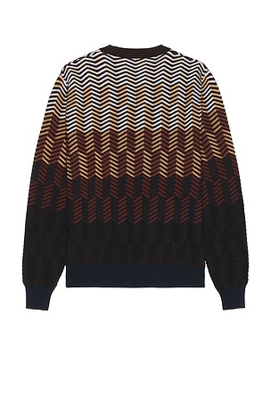 Missoni Chevron Sweater in Brown