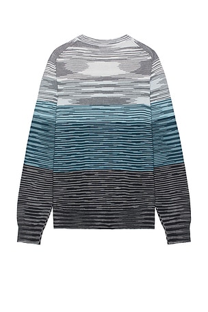 Missoni Space Dyed Sweater in Blue