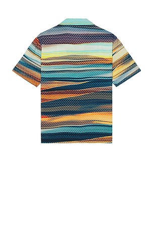 Missoni Short Sleeve Shirt in Blue