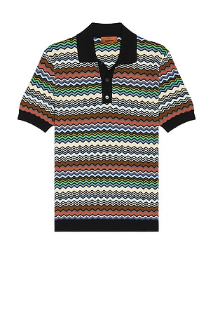 Short Sleeve Polo Missoni