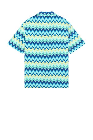 Missoni Short Sleeve Shirt in Teal