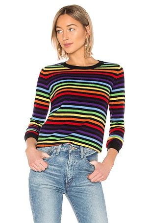 Madeleine Thompson Rainbow MADELEINE THOMPSON Mars Pullover In - Main Image