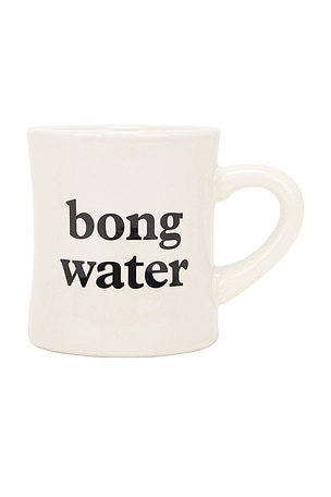 Bong Water Ceramic Mug Mister Green