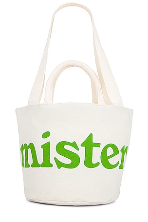 Round Grow Pot Small Tote Bag Mister Green