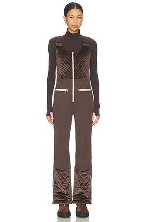 Quilted Velvet Ski Overall My Sunday Ski