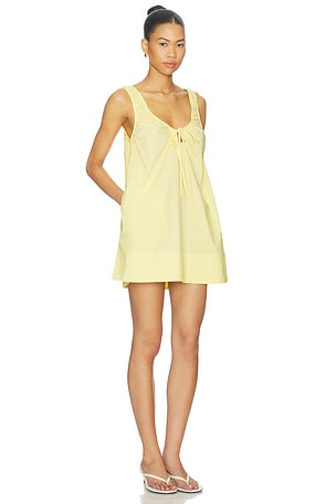 MADISON THE LABEL Jacey Dress in Yellow. Size S. Also