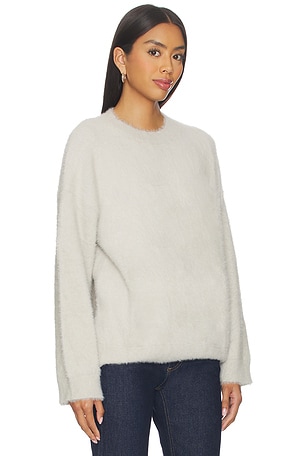 MADISON THE LABEL Angelina Knit Sweater in Grey