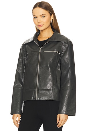 MADISON THE LABEL Axel Jacket in Black